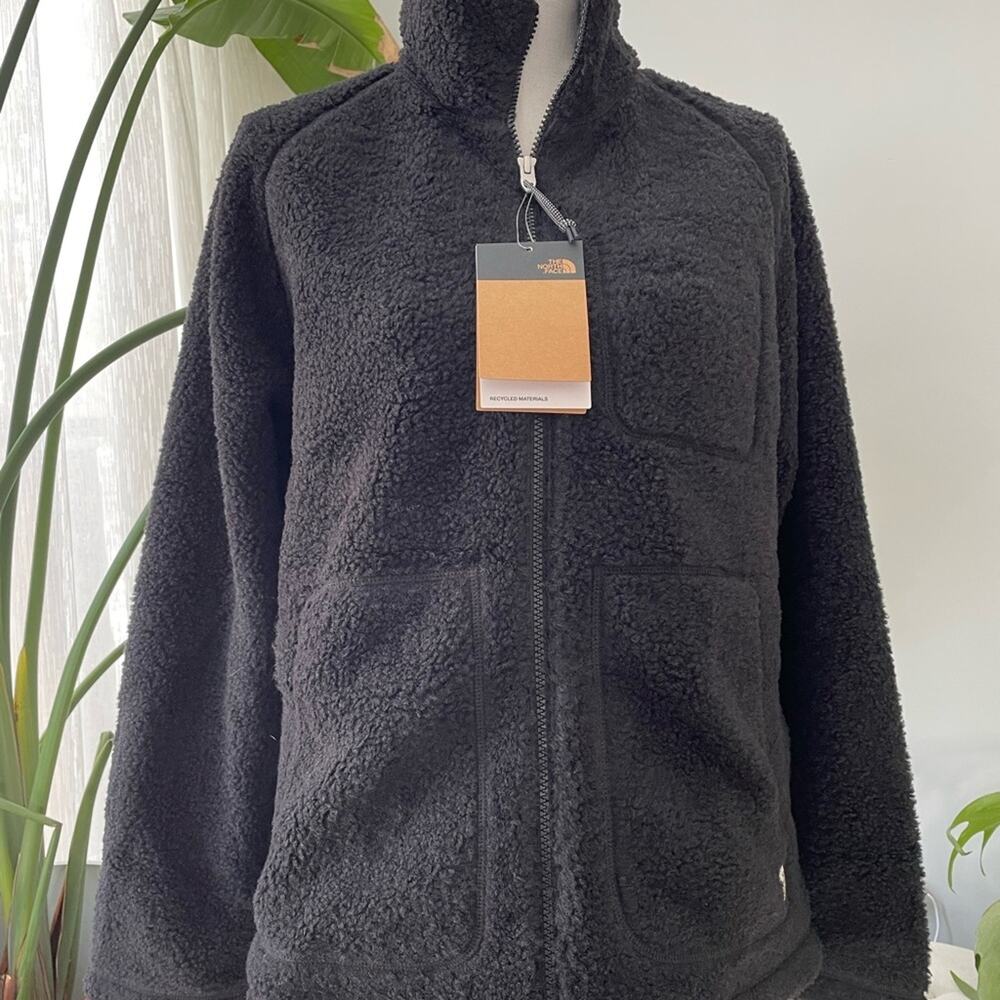The North Face Black Teddy Jacket Soft Fleece Warmth